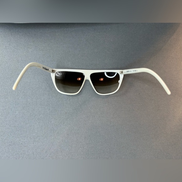 Vintage Laura Biagiotti Sun Glasses Ivory White Oversized Sunglasses main image 8